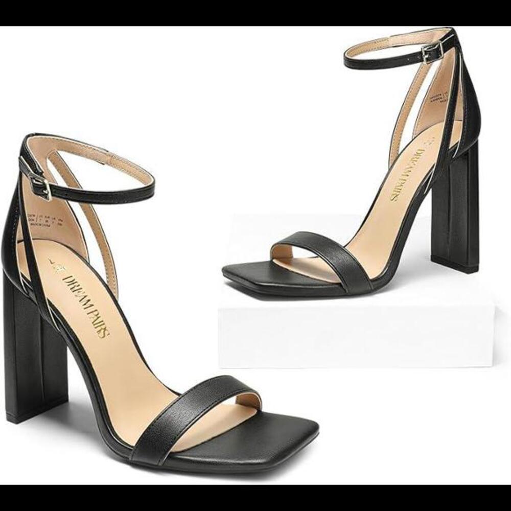 Dream Paris Chunky Block Heel, Size 7 NIB